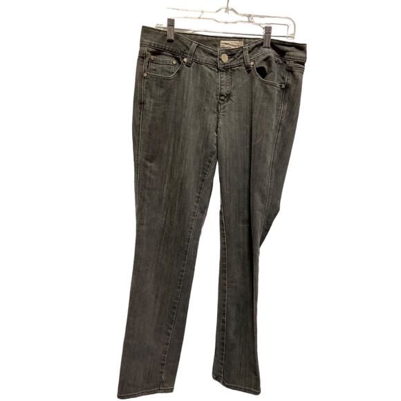 Route 66 Women's Black Jeans Size 10, 34" Waist 31" Inseam, Zip Fly - Picture 1 of 5